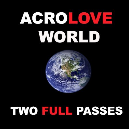 2 x Full Festival Passes - AcroLove World 2021